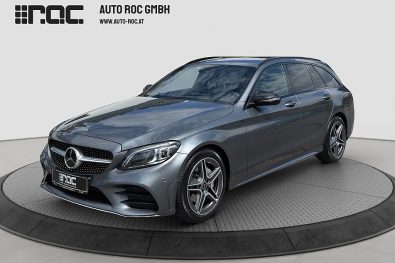 Mercedes-Benz C 220 d T Aut. AMG-Line/LED/Navi/AHK/Teilleder/uvm bei Auto ROC in 