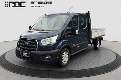 Ford Transit Pritsche DoKa 2,0 EcoBlue AWD L3H1 350 Trend AHK/7-Sitzer/STH/uvm bei Auto ROC in 