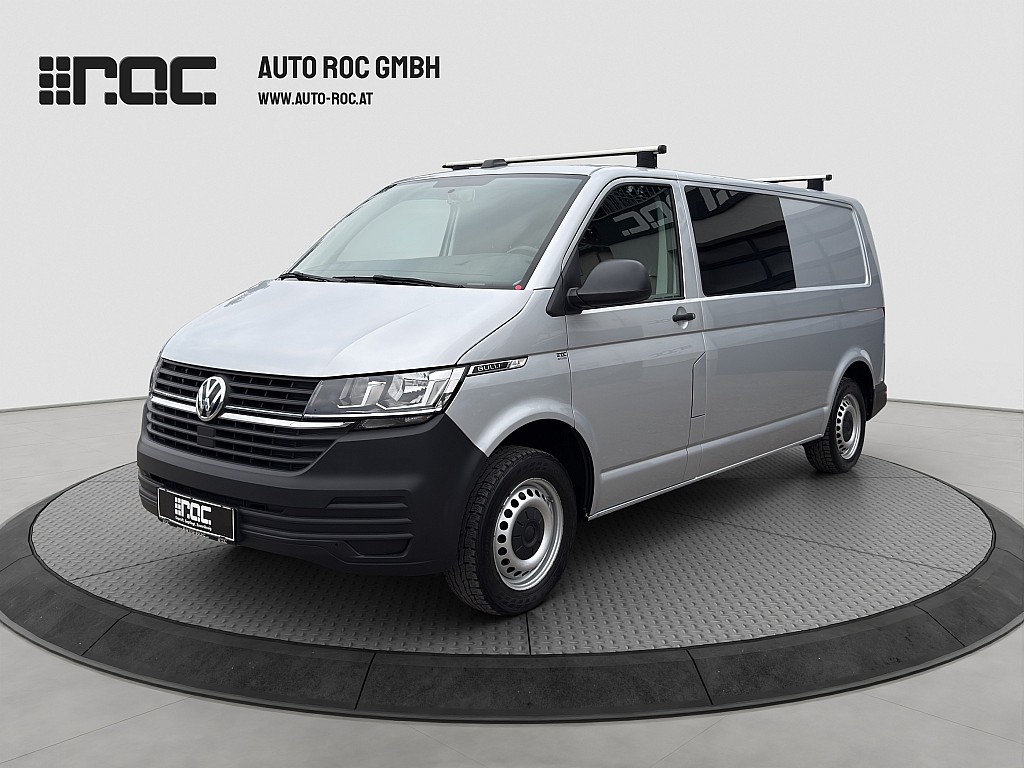 VW T6.1 DoKa Transporter LR 2.0 TDI 6 Sitzer/Heckklappe/Regalsystem/AHK/Kamera/ACC/uvm