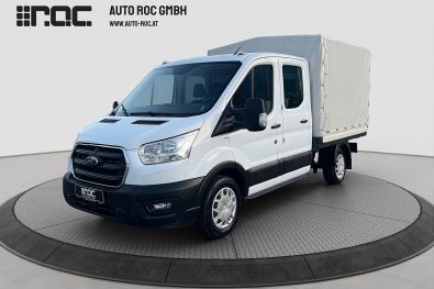 Ford Transit Pritsche DoKa 2,0 EcoBlue L2H1 310 Trend 7-Sitzer/Tempomat/Klima/Plane/uvm bei Auto ROC in 