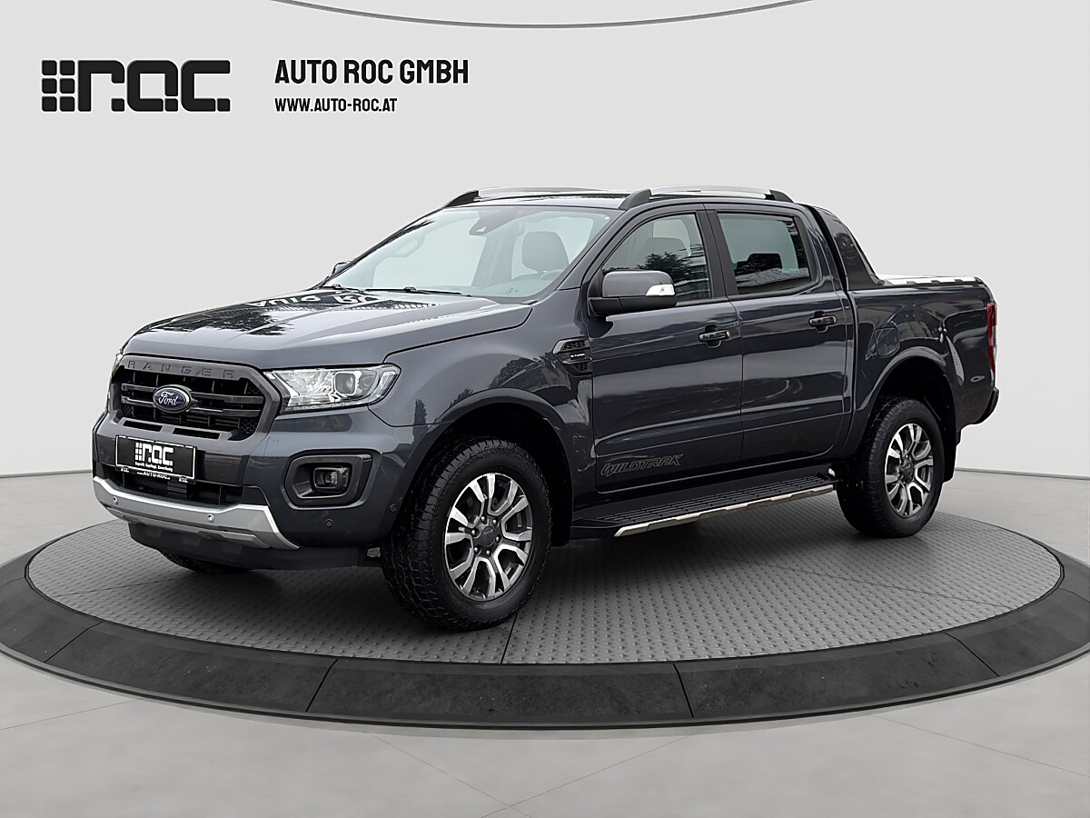 Ford Ranger Doppelkabine Wildtrak 4×4 2.0D EcoBlue Aut. AHK/STH/ACC/Kamera/Navi/uvm